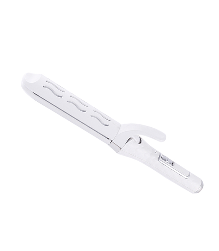 Dual intentione Marcel Curling Iron Private Label Best Hair Recto and Curler in one with customizable Aluminium plate ZR-1007