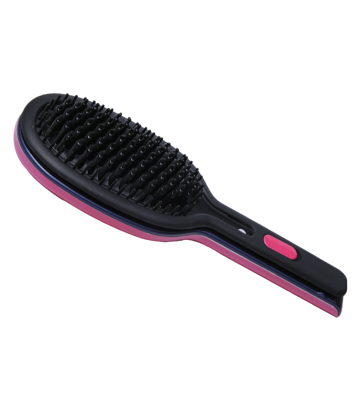 Calida Pectine Ceramic Hair Recta Peniculus cum Secretum Label ZR-1001 capillus crispus setis pectinibus