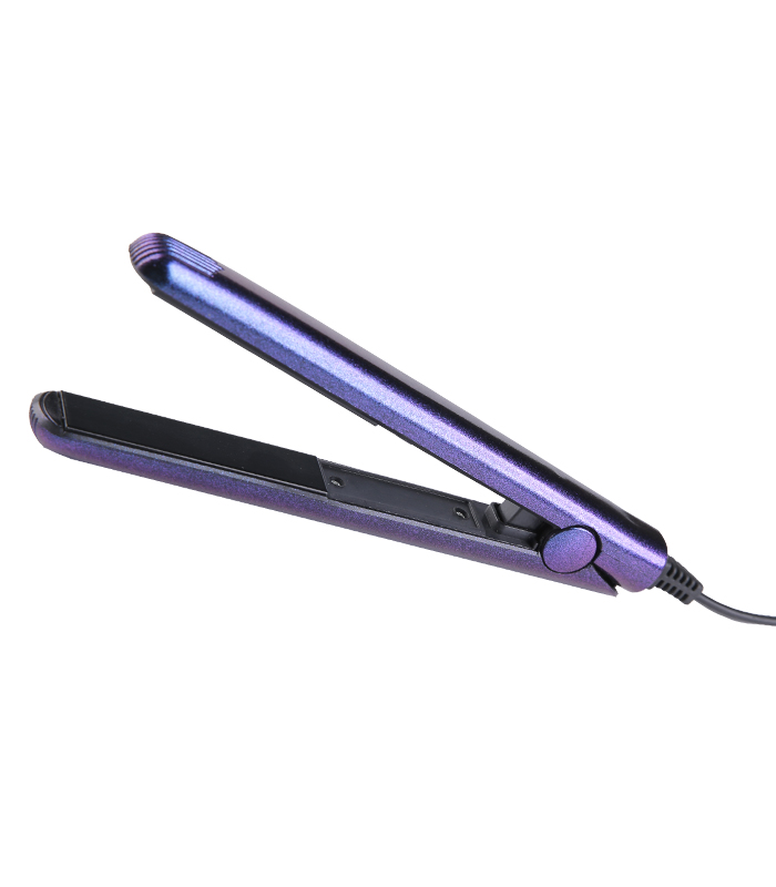What are the highlights of the mini portable electric hair straightener?